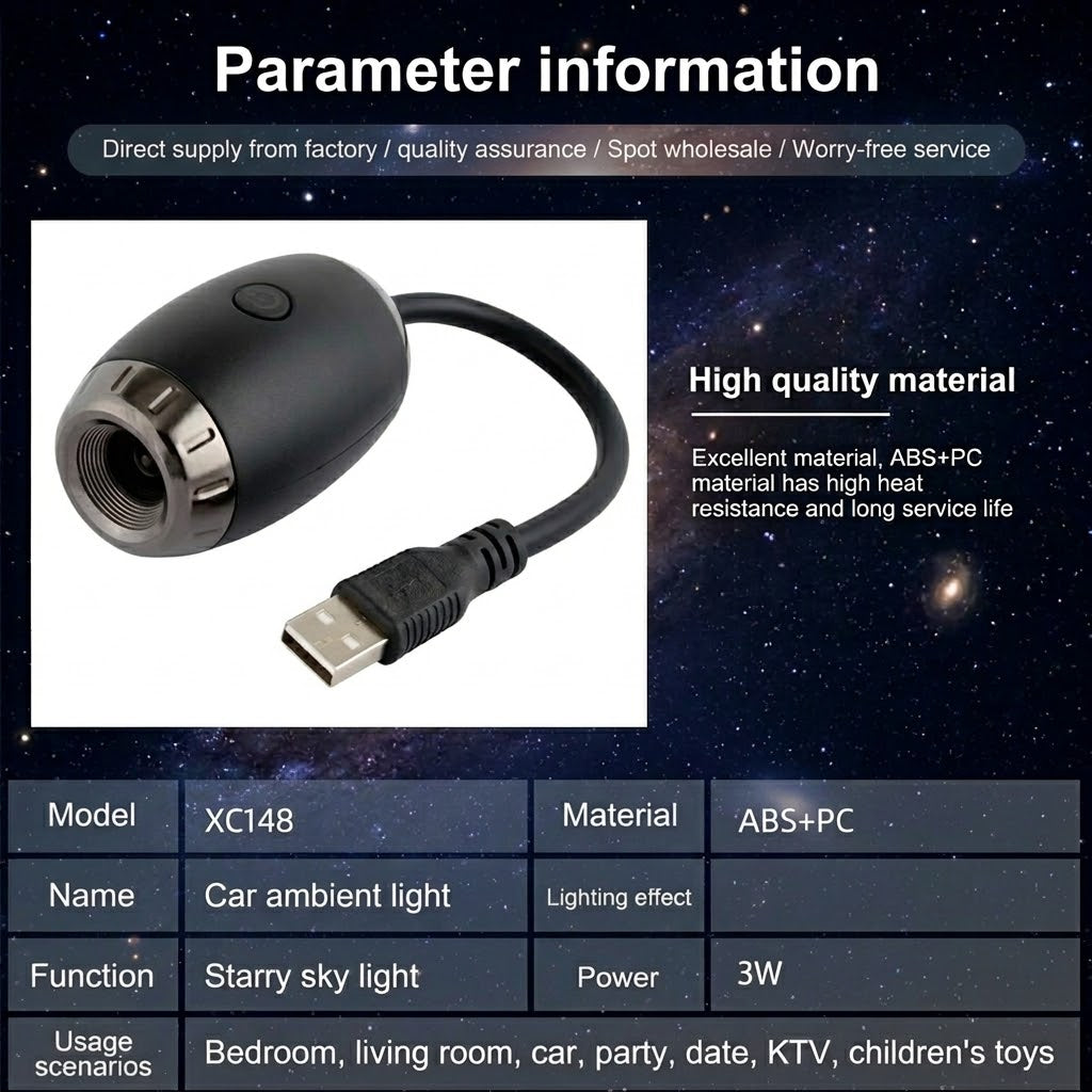 Orbitly Cosmos — Galaxy Projector